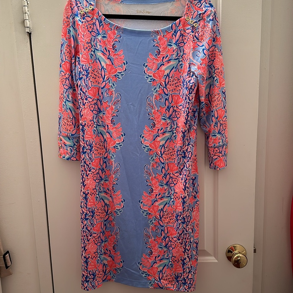 Lilly Pulitzer UPF 50+ Quarter Sleeve Shift Dress